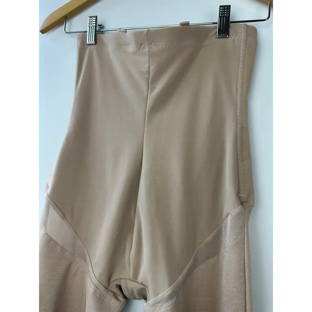 Honeylove SuperPower Shorts Shaper Shapewear Sand Beige Sculpt Women's Medium - Picture 10 of 15